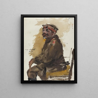 Lovis Corinth - Hermann Struck In Uniform.webp