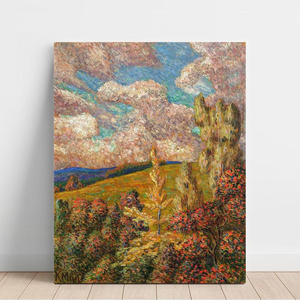 Riproduzione del dipinto Paesaggio - Konrad Mägi