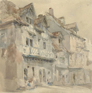 Maisons à Dieppe - David Roberts