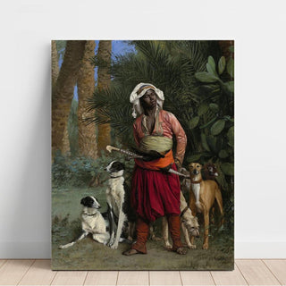 Maître des chiens - Jean-Léon Gérôme | Reproduction Tableau Décoration murale affiche copie