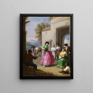 Manuel Cabral Aguado Bejarano - Cheering at the Gates of the Farm.webp