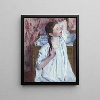 Mary Cassatt - Girl Arranging Her Hair.webp