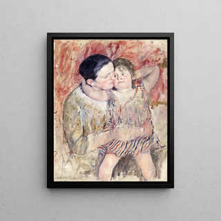 Mary Cassatt - Woman and Child.webp