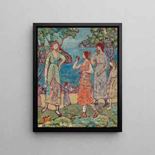 Maurice Prendergast - Girls at the Inlet.webp