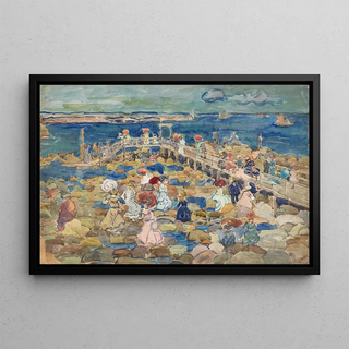 Maurice Prendergast - Low Tide Beachmont.webp