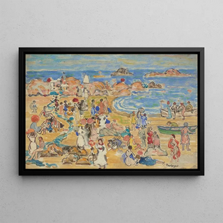 Maurice Prendergast - View Along New England Coast.webp