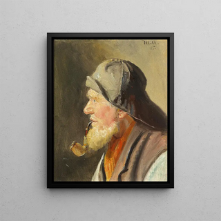 Michael Ancher - Fisker med pibe og sydvest.webp
