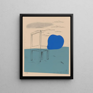 Mikul Galanda - Landscape with a chair.webp