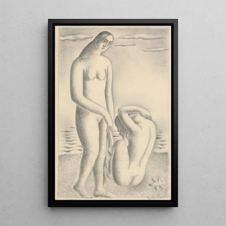 Mikul Galanda - Women on the seashore.webp