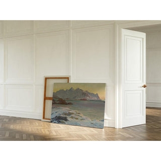 Montagnes. Étude du nord de la Norvège - Anna Boberg | Reproduction Tableau Décoration murale affiche copie