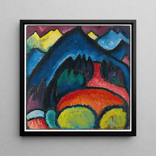Montagnes d'Oberstdorf - Alexej von Jawlensky