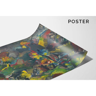 Mountain Landscape 1940-1944 - Arnold Peter Weisz-Kubínčan | Reproduction Tableau Décoration murale affiche copie