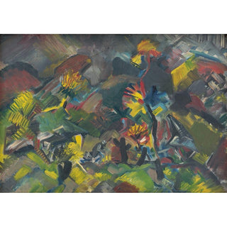 Mountain Landscape 1940-1944 - Arnold Peter Weisz-Kubínčan | Reproduction Tableau Décoration murale affiche copie