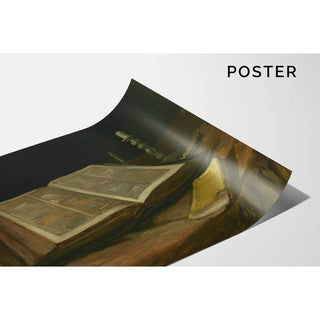 Nature morte avec la Bible - Vincent van Gogh | Reproduction Tableau Décoration murale affiche copie