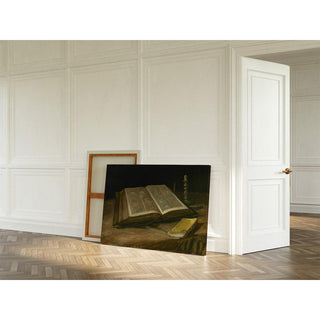 Nature morte avec la Bible - Vincent van Gogh | Reproduction Tableau Décoration murale affiche copie