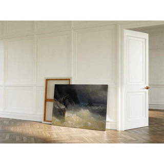 Naufrage sur la côte de la mer Noire - Ivan Konstantinovich Aivazovsky | Reproduction Tableau Décoration murale affiche copie