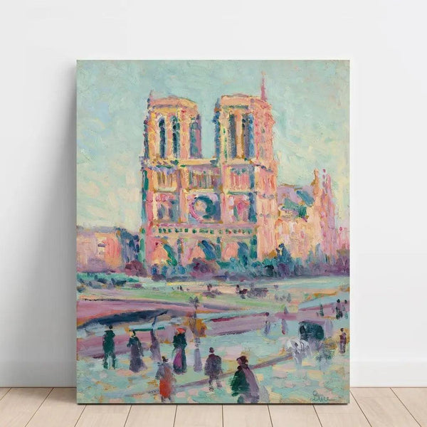 Riproduzione del dipinto Notre-Dame de Paris - Maximilien Luce