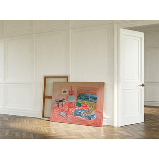 Nu dans l'Atelier Rouge de Vence - Raoul Dufy | Reproduction Tableau Décoration murale affiche copie