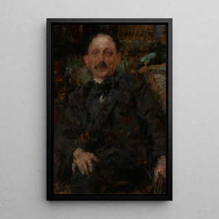 Olga Boznanska - Portrait of Painter Marcin Samlicki.webp