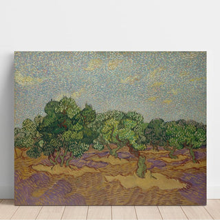 Oliviers - Vincent van Gogh | Reproduction Tableau Décoration murale affiche copie