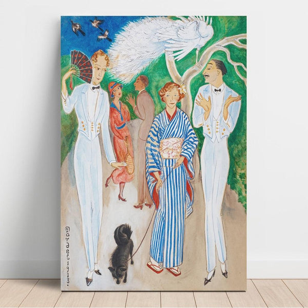 Riproduzione del dipinto Pavoni - Nils Dardel