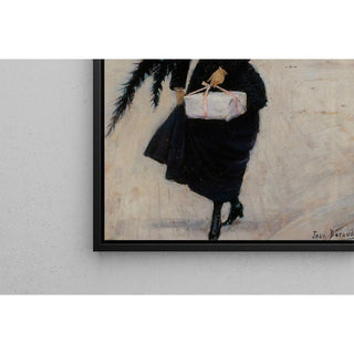 Parisienne sur la place de la Concorde - Jean Béraud | Reproduction Tableau Décoration murale affiche copie