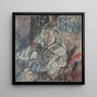 Paysan breton - Frances Hodgkins