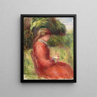 PierreAuguste Renoir - Jeune femme assise.webp