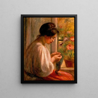 PierreAuguste Renoir - Seamstress at Window.webp