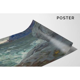 Plage. Étude du nord de la Norvège - Anna Boberg | Reproduction Tableau Décoration murale affiche copie