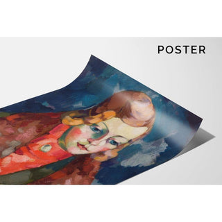 Portrait de femme - Konrad Mägi | Reproduction Tableau Décoration murale affiche copie