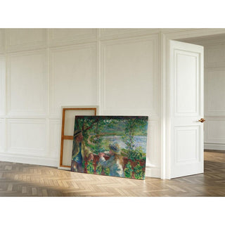Près du lac - Pierre-Auguste Renoir | Reproduction Tableau Décoration murale affiche copie