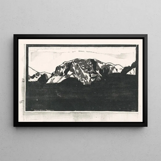 Reijer Stolk - Sneeuw op het Hollengebirge.webp