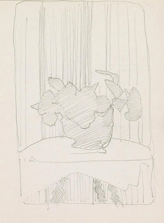 Reijer Stolk - Vaas met bloemen op een tafel.webp