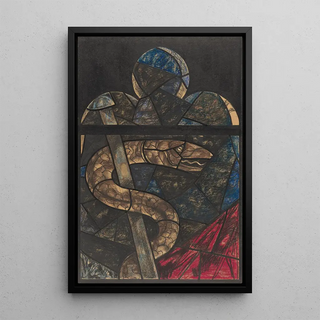 Richard Nicolas Roland Holst - Ontwerp voor raam in het Noordertransept in de Dom te Utrecht 61.webp