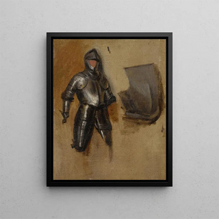 Richard Parkes Bonington - Study of a sixteenthcentury half suit of armor.webp