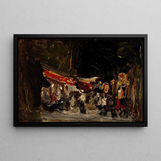 Robert Henri - Night on Boardwalk.webp