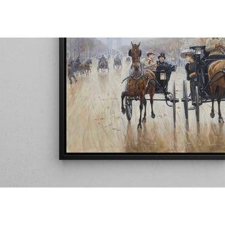 Rond-Point des Champs-Élysées - Jean Béraud | Reproduction Tableau Décoration murale affiche copie