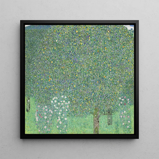 Gustav Klimt - Rosebushes under the Trees.webp