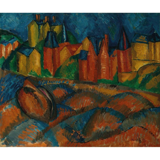 Sainte-Adresse, la Plage - Raoul Dufy | Reproduction Tableau Décoration murale affiche copie