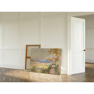 Salzbourg depuis Maria Plain- Edward Theodore Compton | Reproduction Tableau Décoration murale affiche copie