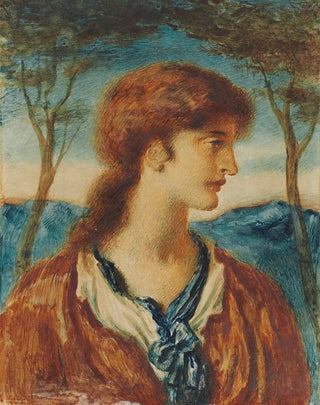 Simeon Solomon - Study Of A Youth.webp