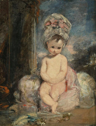 Sir Joshua Reynolds - Infant Academy The Mob Cap.webp