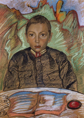 Stanisaw Ignacy Witkiewicz - Portrait of Zbyszek Nawrocki.webp