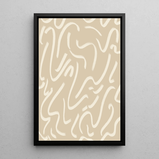 Tableau Bohème - Rêverie Beige | Reproduction Tableau Décoration murale affiche copie