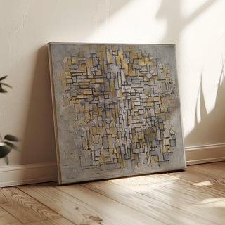 Tableau No. 2, Composition No. VII - Piet Mondrian | Reproduction Tableau Décoration murale affiche copie