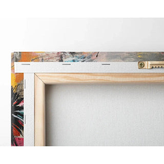 Tableau Street Art – L’Enfant aux Étoiles | Poster Abstrait Urbain Coloré | Affiche Moderne Inspirée de l’Art Brut Contemporain