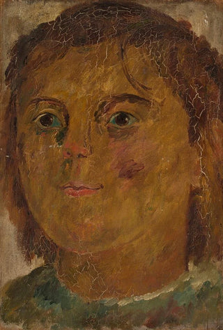Tadeusz Makowski - Portrait study of a little girl.webp
