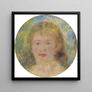 Tête de femme Jeanne Samary - Pierre-Auguste Renoir