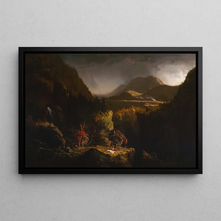 Thomas Cole - Landscape with Figures A Scene from The Last of the Mohicans.webp
